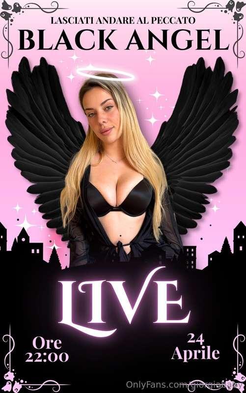 🔥LA TUA BABY IN LIVE...LASCIATI ANDARE AL PECCATO🔥DOMANI SER..