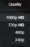 GUYS, make sure you turn the highest quality on while you're..