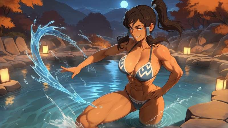 Korra | Onsen 🌸🔥 | Wallpapers 