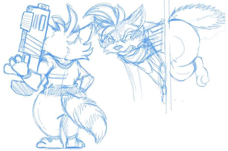 Rocket rearcoon