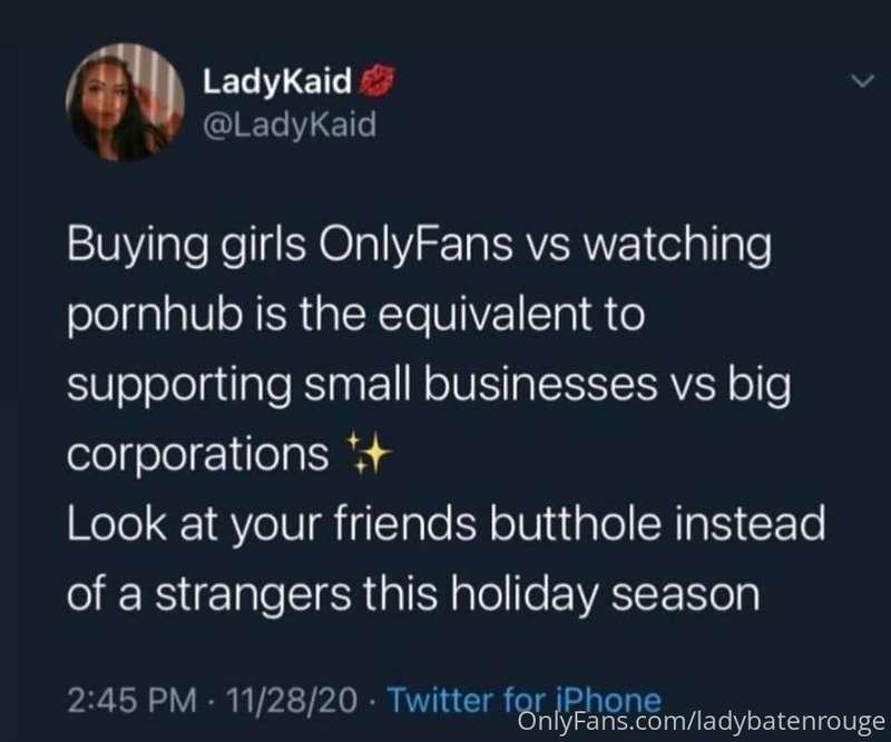 Thanks y'all for supporting this small business!
