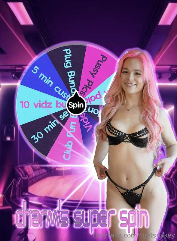 Come one come all!! ✨ Come take a chance on my Super Spin wh..