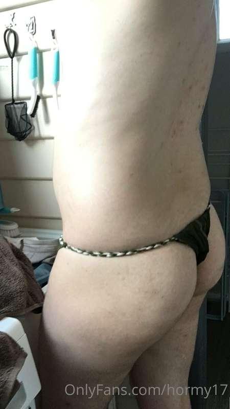 Itty bitty string bikini