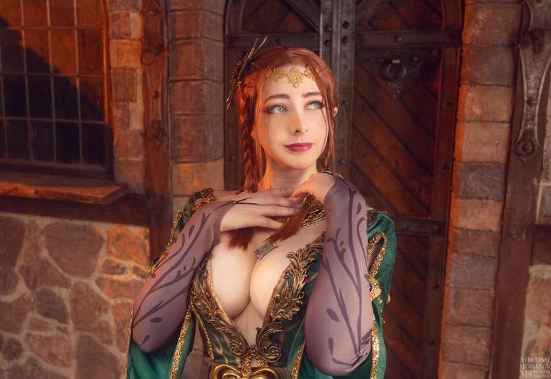 Getting cozy with Triss