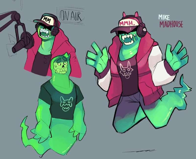 Local Radio Ghost- npc concept