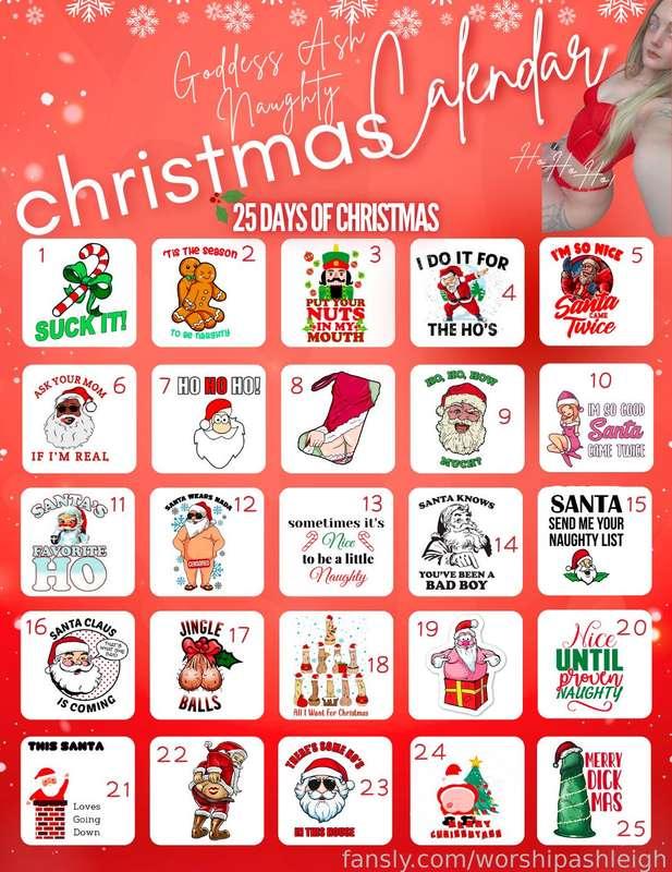 OVER 10 HOLIDAY GAMES TO PLAY 🔥 

ILL BE RELEASING ONE EVERY DAY. So you’ll have 24 hrs to play 😜

Today is my advent calendar 📅  (it will stay up for the whole month)

Each day holds over $200 in content. 

Unlock one day = $20 


3 days $50

1 week $100

Entire month $250