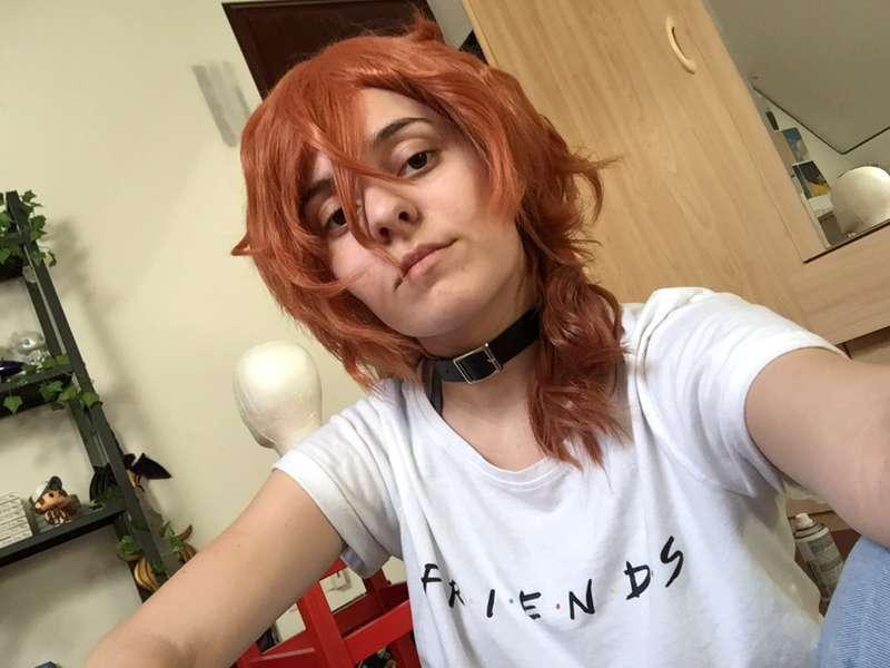 Chuuya Nakahara wig styled