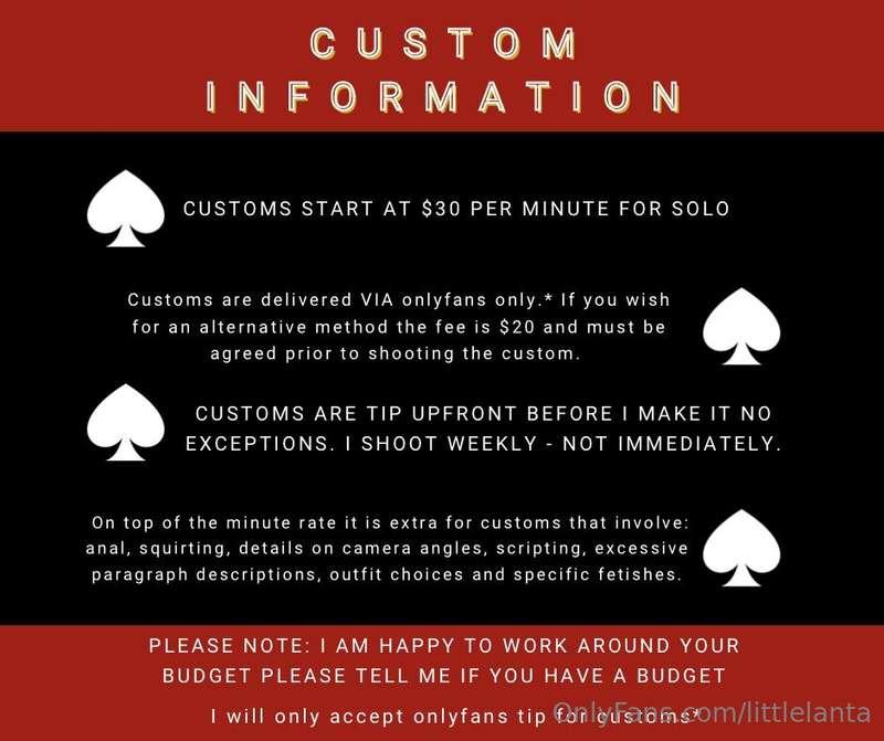 Been meaning to make a customs flyer for a while!Message me ..