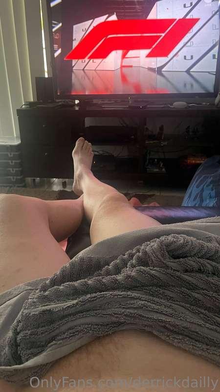 Just a lazy day watching the F1.  What’s everyone up too 😉