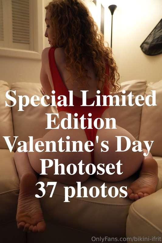 Red Hot Valentine Photoset! Limited Time only! Check your dm..