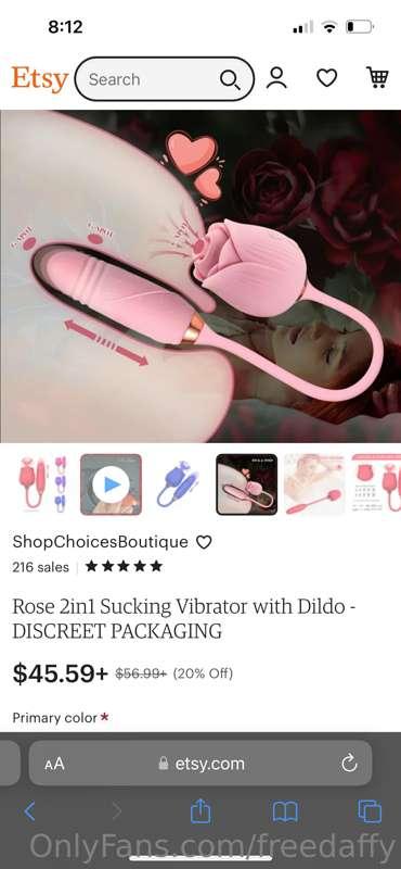 Help me get my first sex toy 🫦💦