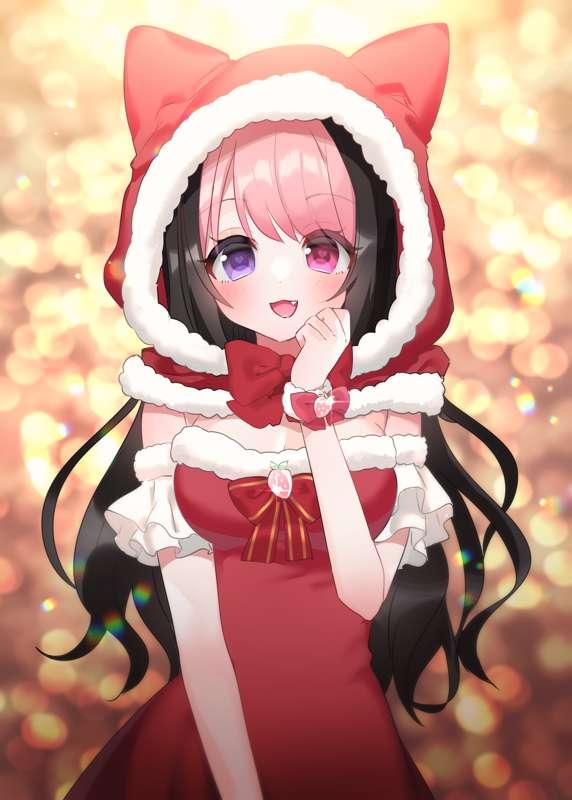 HD strawb winter art ♡🎄🎁 [holiday] [transparent version included]