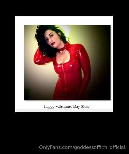 happy valentines day sluts 

would you like a polaroid and  ..