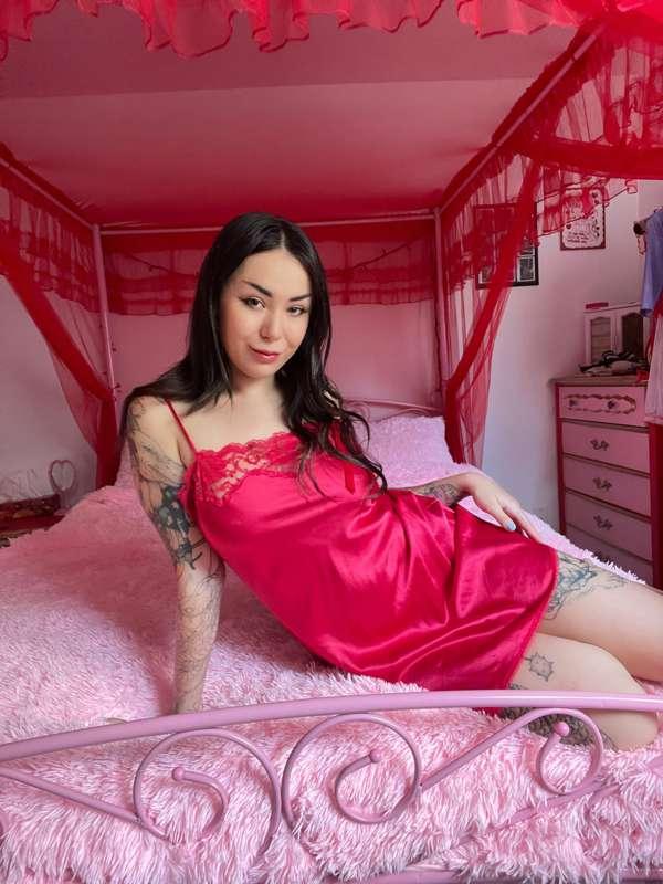 Satin night gowns are my favourite thing to wear at home! I ..