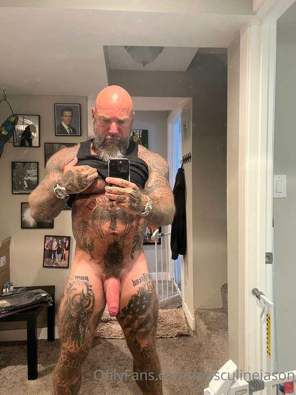 I've been told that I have an impressive post cum hang. What..