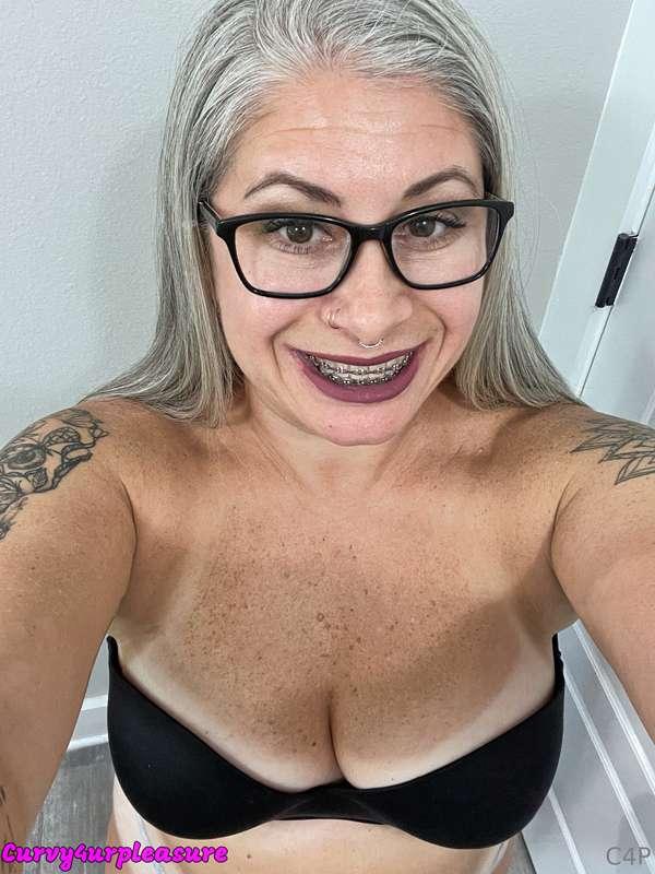 Getting ready for date night last night. 