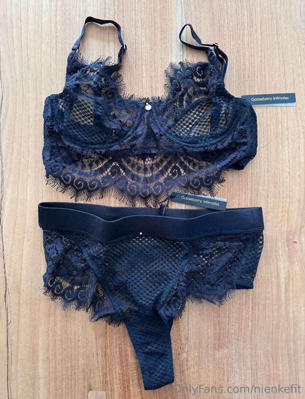 What do you think of my new mesh lingerie? 🥰
