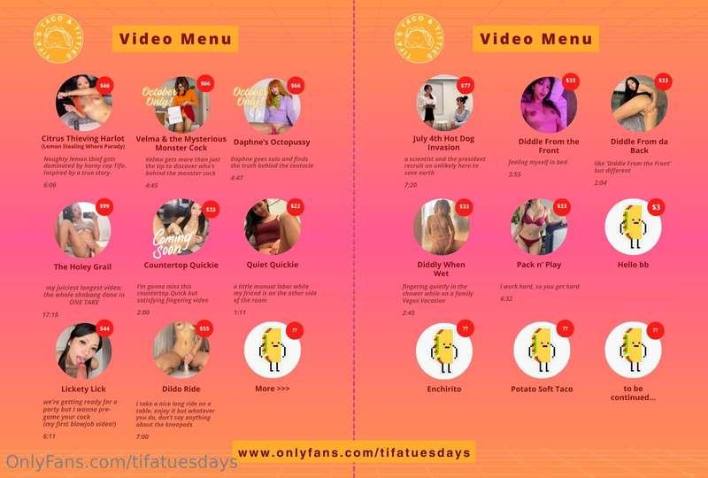 New menu items, try them now! 