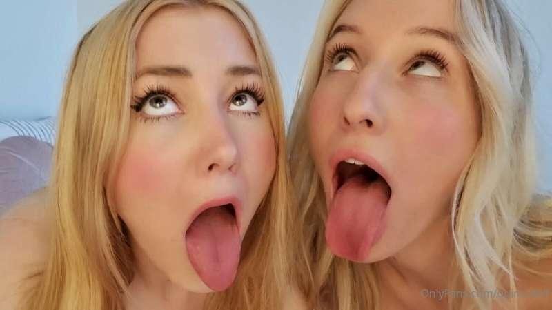 Slutty sisters begging for your cock JOI with @hayleysummers..