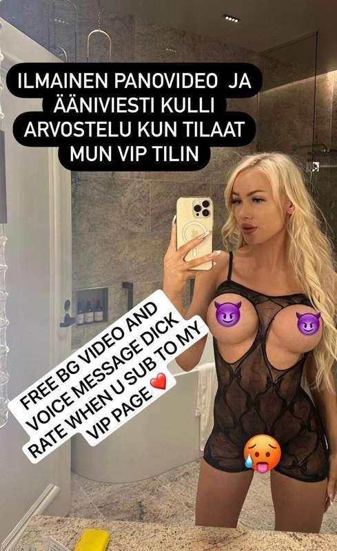 @brattyblondee ❤️😇 Tuu juttelee mun kanssa VIPILLE! chat kuu..