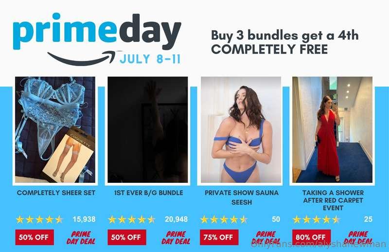 It's the final day for my Prime Day deal, so to really give ..