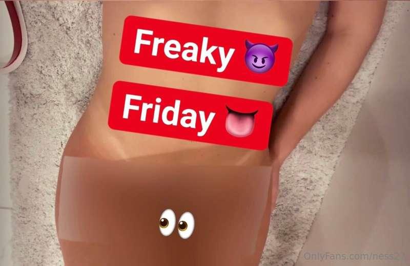 no undies is the move... happy freaky friday <3