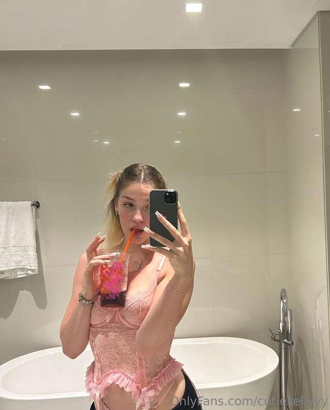 a sip of iced coffee and u would be nice