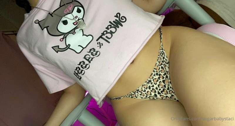 Cheetah print g-string🐆💕💕
