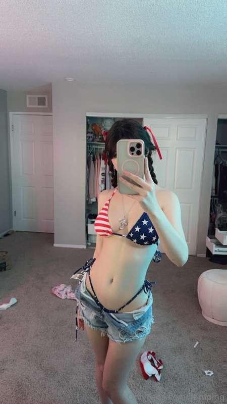 tell me I’m your national anthemmmm 🇺🇸💕
