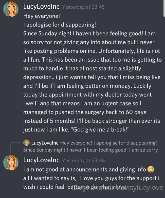I apologise for disappearing, I cant record when I am not fe..
