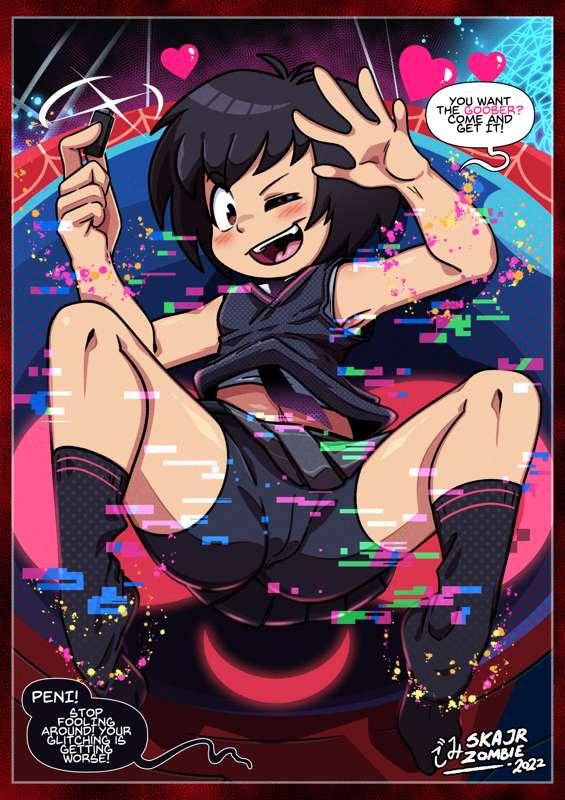 Peni Parker is still glitching