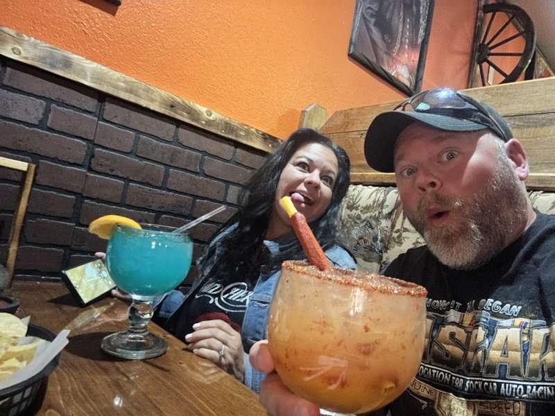 Diana and I found the margaritas! 