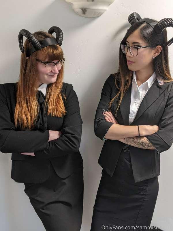 Succubus coworkers, working hard and playing harder. Would y..