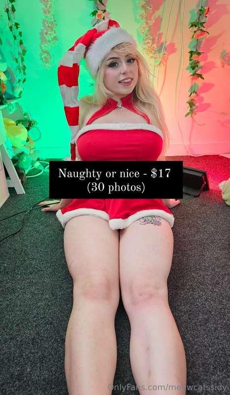 I've been extra naughty this year and these photos prove it...