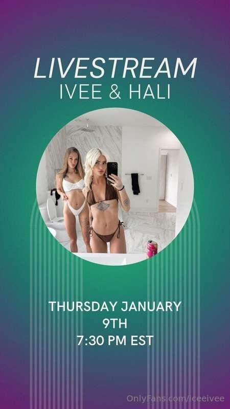 Make sure you come hang w us tonight 😇😇