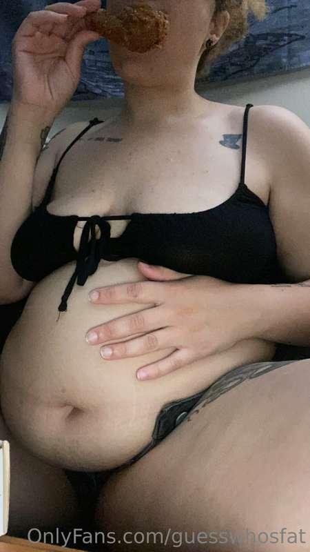 🍗🍟🐷 The Fill Up Box🐷 🍟🍗  I forgot how much I LOVE fried chic..