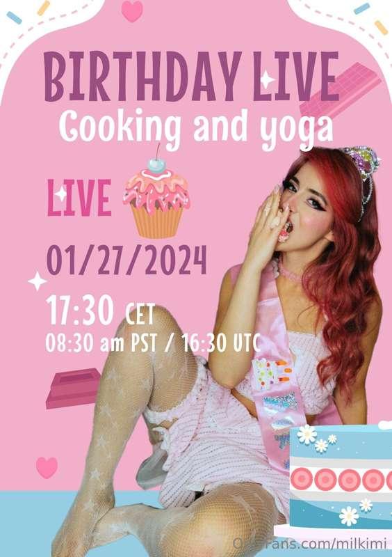 Come and join me <3 We're going to celebrate my birthday tog..