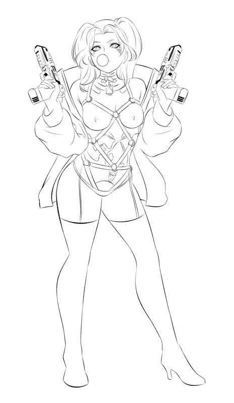 Rebecca Cyberpunk - NSFW WIP