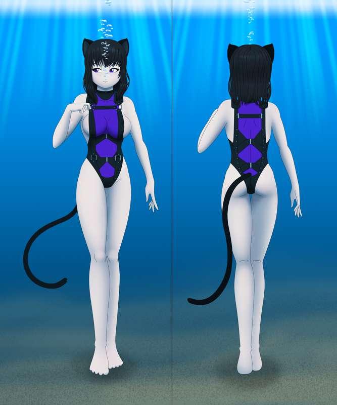 Carri's new swimsuit