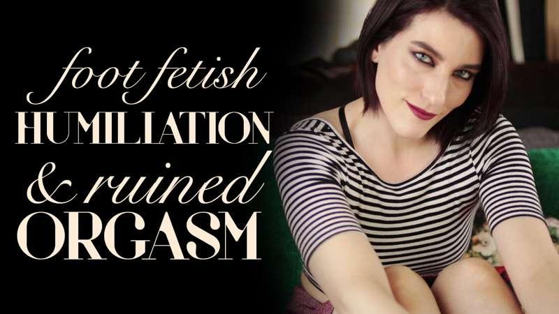 "Foot Fetish Humiliation & Ruined Orgasm"
Why are you lookin..