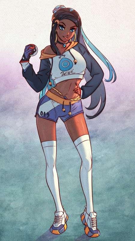 Nessa - Completed Drawing