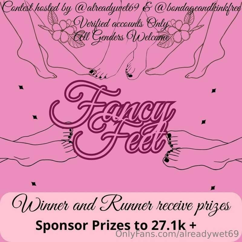 👣👣Fancy Feet👣👣🎉 FINALS 🎉💥 ROUND 1 AND FINAL ON @alreadywet69..