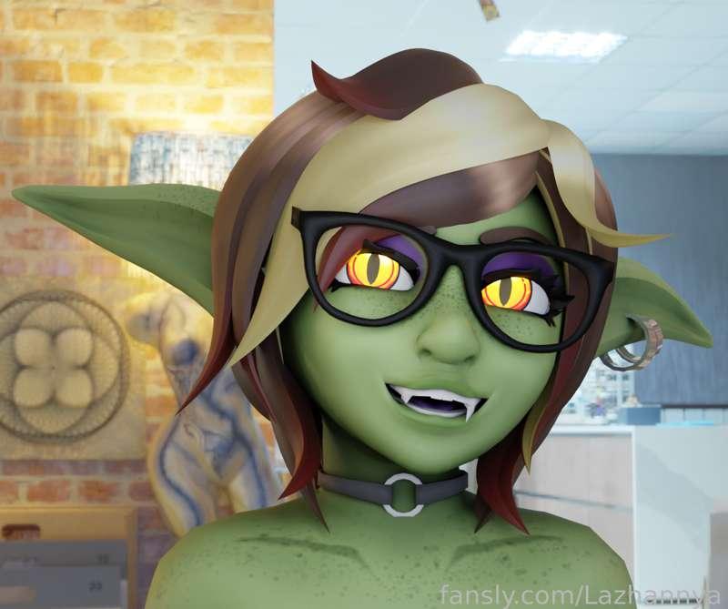Little sneak peek for everyone at the new model I'm making for myself.

She just needs clothes now and then I'll be able to make full use of her for lewd renders and streams.
Why clothes? Well so I can strip them eventually of course :B 💚