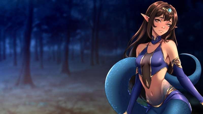 Original Thumbnail from "Cute Lamia Coils You for Warmth"