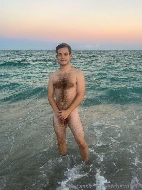 Got to go to my first nude beach today!