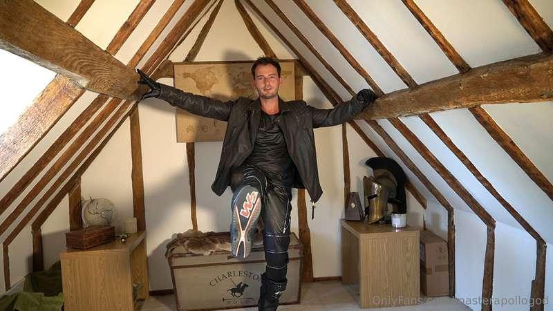 Apollo in Full Leather because I just know you can't resist ..