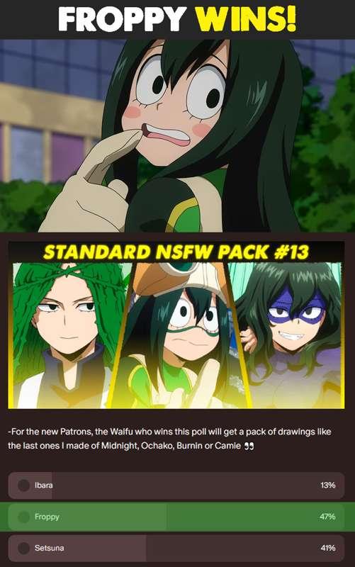 NSFW PACK #13 POLL Result: FROPPY!