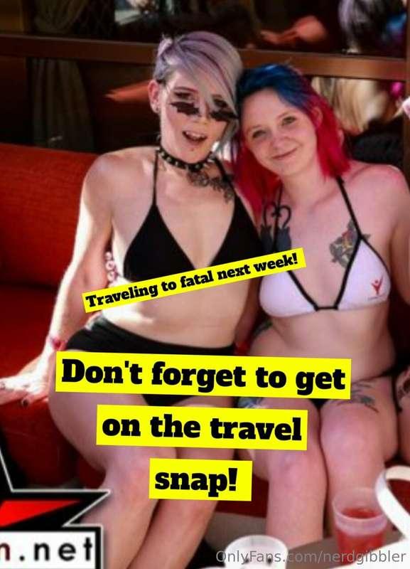 Less than one week till @fatalgoth !!!! I'm so excited!!!