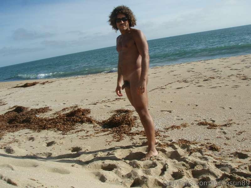 Beach nudies circa 2014. Back before I had the confidence I ..