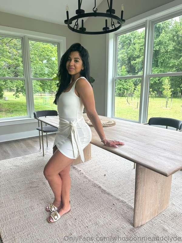 Pretty white dress